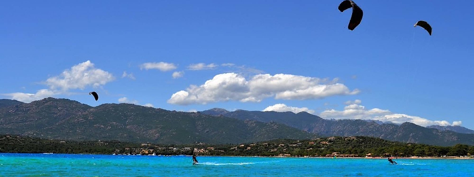 Corse kitesurf - location villa Calita Porto-Vecchio